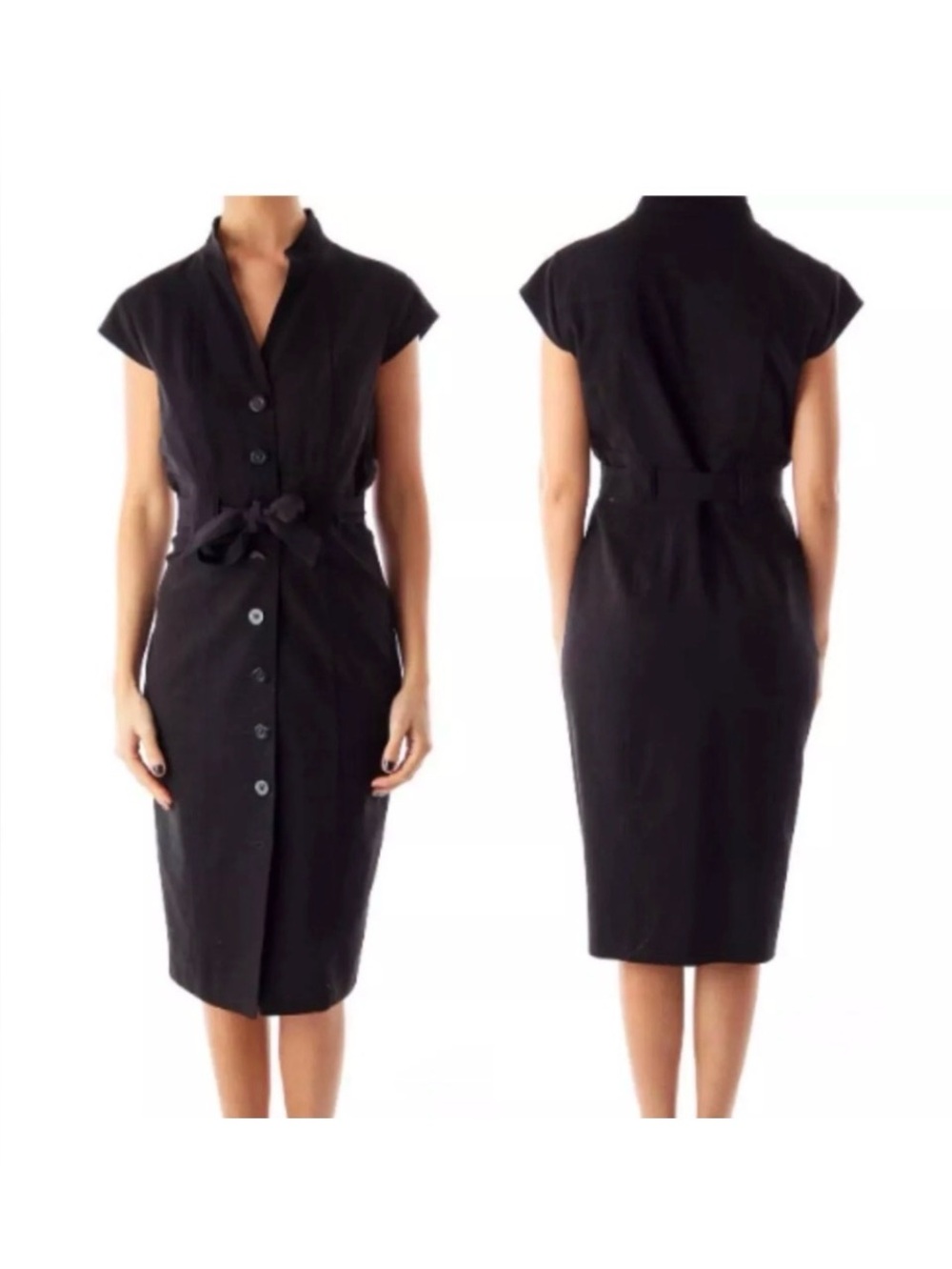 NWT - Calvin Klein Button Down Sheath Dress with Belt